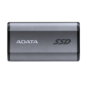 ADATA External Solid State Drive SE880 1TB USB3.2 Gen 2 USB Type-C, Rugged, Highly Portable SSD, High Speed 2000MB/s Read/Write, IP68 dust/waterproof, 31g, 64.8x35x12.25mm, Includes USB-C to USB-C cable + Type-C to Type-A Cable, Titanium Grey