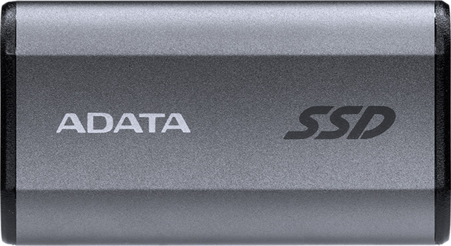 ADATA External Solid State Drive SE880 1TB USB3.2 Gen 2 USB Type-C, Rugged, Highly Portable SSD, High Speed 2000MB/s Read/Write, IP68 dust/waterproof, 31g, 64.8x35x12.25mm, Includes USB-C to USB-C cable + Type-C to Type-A Cable, Titanium Grey