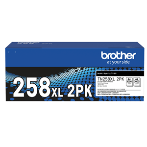 High Yield Toner Black Double Pack, prints: 2 x 3000 pages</br>Compatible with: MFCL3760CDW, HLL8240CDW, DCPL3560CDW, HLL3240CDW</br>