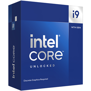 Core i9-14900K, 24Cores / 32Threads (8P+16E), 3.2 up to 6Ghz, 36MB cache, 125W TDP, No Fan
