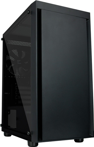 MATX Mid Tower PC Case</br>, 2x 120mm  fans, Side Mesh Air vent hole 1xHeadphones, 1xMIC, 2xUSB2.0, 1xUSB3.0, 355(D) x 206(W) x 422(H)mm</br>Max. PSU 140mm (290mm with no HDD bay). Max VGA 290mm, Max. CPU Cooler 150mm</br>