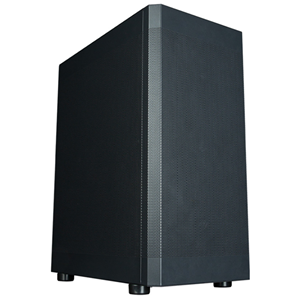 ATX Mid Tower PC Case</br>, 6x120mm fans</br>, Full mesh design, 2x 3.5"(Combo), 2x 2.5", Max VGA 320mm</br>, Max Cooler 170mm, 396(D) x 225(W) x 484(H)mm Black</br></br>