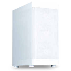 ATX Mid Tower PC Case</br>, 6x120mm fans</br>, Full mesh design, Max VGA 320mm</br>, Max Cooler 170mm, 396(D) x 225(W) x 484(H)mm White</br></br>