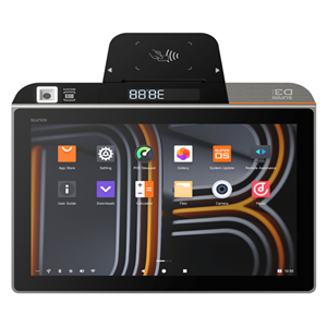 10.1" PCAP Touchscreen with ultra low profile design + 2.4" segment display, 3x USB, 1x RJ11 Serial, 1x RJ12 Cash drawer, 1x LAN, WiFi 2.4 & 5Ghz, 1x Audio jack, 58mm built-in printer, Sunmi OS with Sunmi app store. Supports app install via APK. </br></br>https://www.sunmi.com/en-US/d3-mini/