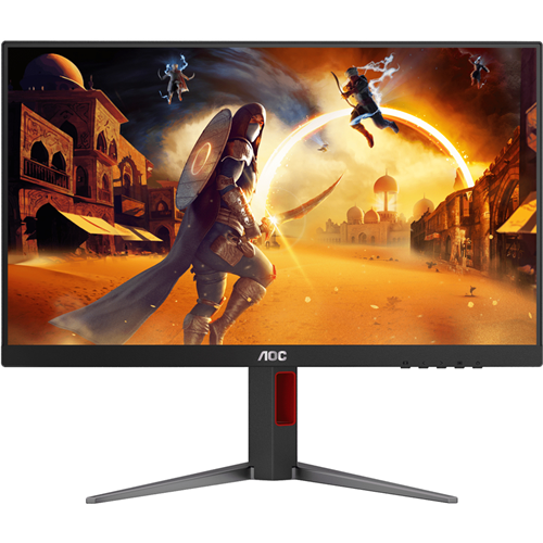 23.8" IPS Panel, Full HD 1920 x 1080 Max Res, 180Hz, 2x HDMI, 1xDisplay Port, VESA 100mm, 3yr Warranty Heigh adjust stand