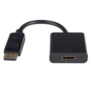 DYNAMIX DisplayPort to HDMI Active Cable Converter. 200mm. Max Res 4K@60Hz (3840x2160)