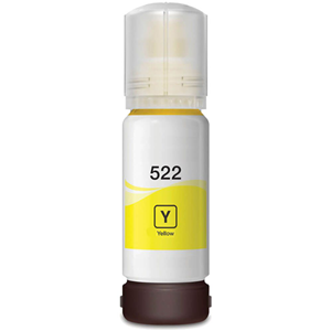 Yellow Ink Bottle Compatible With: EcoTank Photo ET-8500, EcoTank Photo ET-8550