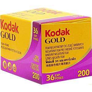 KODAK Gold 200 FIlm provides an excellent combination of color saturation, color accuracy, and sharpness in a 200-speed film. Excellent for picture-taking under general lighting conditions.</br></br>This film pack is a 135-36 200iso single pack</br></br></br></br>
