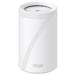 Deco BE65  1-pack, BE11000 Whole Home Mesh Wi-Fi 7 System(Tri-Band)</br>SPEED: 574 Mbps at 2.4 GHz + 4320 Mbps at 5 GHz + 5760 Mbps at 6 GHz</br>SPEC: Internal Antennas, 4 × 2.5 Gigabit Ports (WAN/LAN auto-sensing), 1× USB 3.0 Port, 240MHz for 5 GHz and 320MHz for 6 GHz, 6-Stream