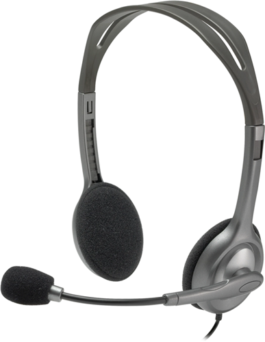Stereo Headset, Rotating, flexible boom mic, 3.5mm connectors, 1.8m cable. 20Hz - 20kHz Headset Response, 100Hz - 16kHz Microphone Response,