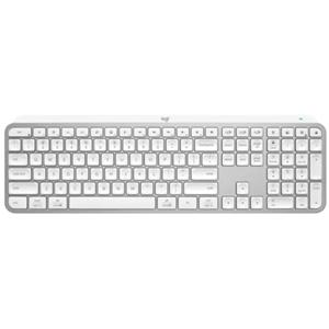 A low- profile wireless keyboard that offers a fast fluid precise typing experience, smart illumination, and customizable, time-saving Smart Actions. Laptop-like profile with spherically-dished keys, Backlit keyboard keys light up as your hands approach and adapt to the environment; Now with more lighting</br>customizations on Logi Options+. Multi-Device Bluetooth Keyboard, or includes Logi Bolt receiver. USB-C rechargable. Pale Grey colour.