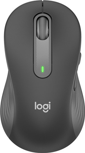 Left handed design: This comfortable full size mouse is designed for larger hands, for the optimal fit for left handed users. Connect via Bluetooth Low Energy or Logi Bolt receiver. 90% less click noise with SilentTouch technology. 24 month battery life.
