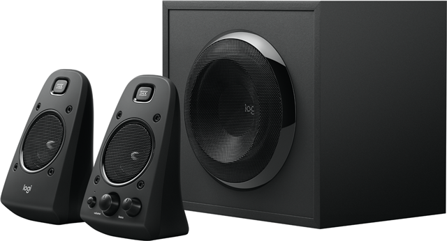 2x Satellite Speakers (2x 35W), 1x Subwoofer with Bass Control (130W), 200W RMS, 1x 3.5mm Audio Out, 1x RCA Audio Input, 2x 3.5mm Audio In, Controls on Front Speaker, THX Certified