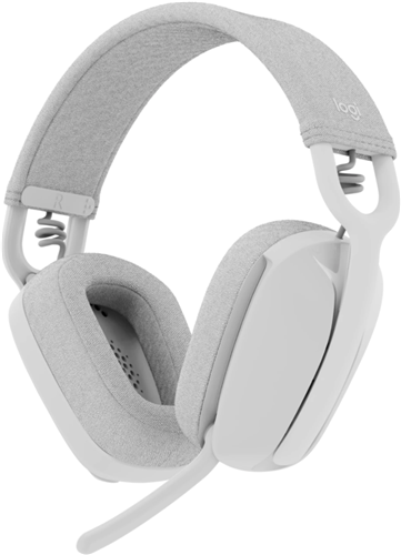Experience immersive audio with Logitech Zone Vibe 100 headphones. Professional enough for the office, casual enough for home, it is designed for the way you work and play&mdash;without compromise. This lightweight wireless headset features a flip-tomute mic with noise-canceling technology, 30m range.