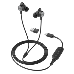 Look and sound your best wherever you work with Logitech® Zone Wired Earbuds. Certified for Microsoft Teams, Zone Wired Earbuds ensure a seamless audio experience when using Teams to chat, call or video conference. Advanced noise-canceling mic technology clearly captures your every word to make every meeting better.