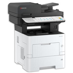 Print, Duplex, 1200dpi resolution, Scan, Copy, Fax, USB/Gigabit Ethernet, 45ppm (Mono), </br>Starter Toner[~6,000 Pages Black], TK3404 Black Toner [TK-3404K, KY1375, ~12,500 Pages],</br>PF-3110 Paper Feeder [550 Sheets, A4], </br>IB51 Wireless Network Card [KC2452], </br>HyPAS solution platform (Optional SD card required on this device if you are installing a HyPAS application)</br>2 year onsite warranty standard. </br>