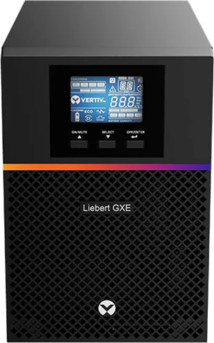 GXE3-1000IMT 1000VA/900W On Line UPS</br>Double conversion on-line technology</br>Compact tower design</br>Generator-compatible with wide input frequency range (40 to 70 Hz)</br>Automatic Internal Bypass</br>Management via USB or optional SNMP Card (RDU120, UP4581)</br>Powerful 6A charging for fast battery recharge</br>0.9 output power factor</br></br>Output 8x C13 connectors</br></br>CA2024 if wanting to convert C13 Output to standard NZ 3 pin socket</br>Replacement batteries UP7905 x2