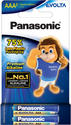 Premium, long-lasting batteries. 1.5v.