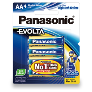 Premium, long-lasting batteries. 1.5v