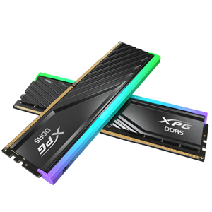 XPG Lancer Blade 32GB (2 x 16GB) 288-Pin PC RAM DDR5 6000 (PC5 48000) Desktop Memory Model AX5U6000C3016G-DTLABRBK Black with RGB</br></br></br></br>