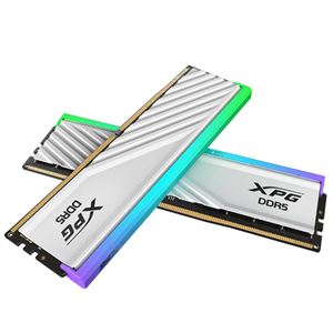 XPG Lancer Blade 32GB (2 x 16GB) 288-Pin PC RAM DDR5 6000 (PC5 48000) Desktop Memory Model AX5U6000C3016G-DTLABRBK White with RGB</br></br></br></br>