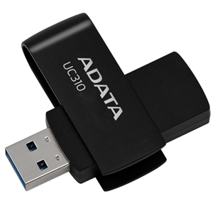 256GB USB3.2 Gen 1, USB Type-A, 9g, 58x20x13mm Black Swivel UFD