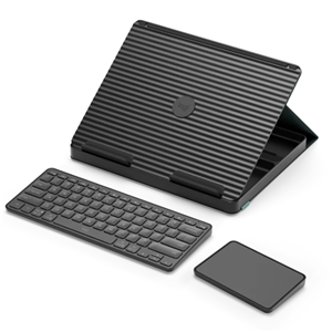 Casa has all you need to work from home in one compact kit, with a wireless keyboard, wireless touchpad and a book-like case that transforms into a laptop stand.