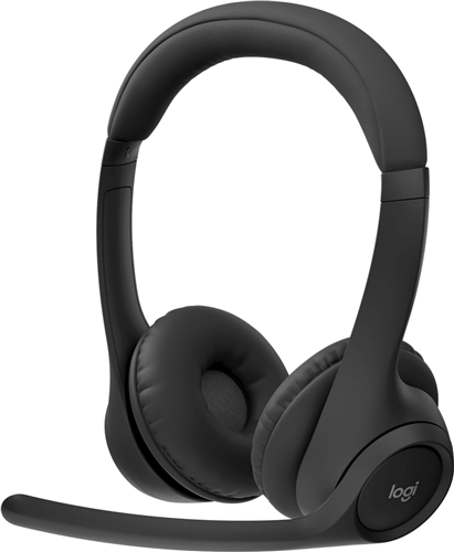 Look and sound your best on video calls with Logitech&reg; Zone Wirelesss Headset. Certified advanced noise-canceling mic technology clearly captures your voice to make meetings better while high-quality sound helps you stay in the zone wherever you work.