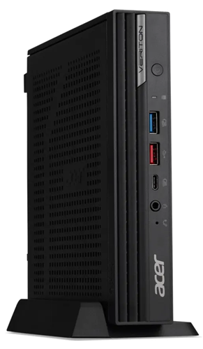1 litre net top case, Intel Core i5-12400 (6C/12T, up to 4.4GHz, 18MB Cache), 16GB 2x8GB DDR4 -3200 RAM, 512GB M.2 NVMe SSD, Wireless 802.11ax and Bluetooth5.3, 2x USB2.0, 3x USB3.2 Gen1, 1x USB 3.2 Gen2, 1x USB-C Gen2, 1x Audio Jack, 2x DisplayPort 1x HDMI, 1x Ethernet Port, Acer USB multimedia keyboard, Genuine Windows 11 Professional, Acer USB Optical Mouse, 3 years warranty