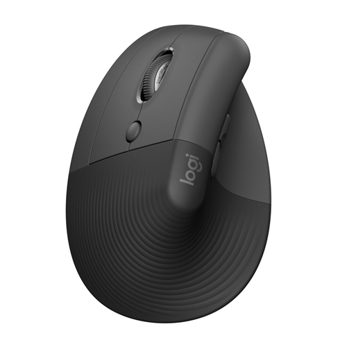 57 degrees of sooooothe: Lift’s vertical shape helps wrists feel like “ahhh” at work, and promotes a more natural posture in the forearm, for day-long comfort and productivity.