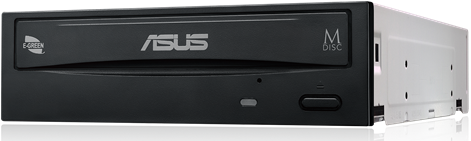 ASUS 24X DVD Burner, SATA Interface, 24X DVD+R 8X DVD+RW 8X DVD+R DL 24X DVD-R 6X DVD-RW 16X DVD-ROM 48X CD-R 24X CD-RW 48X CD-ROM Black.