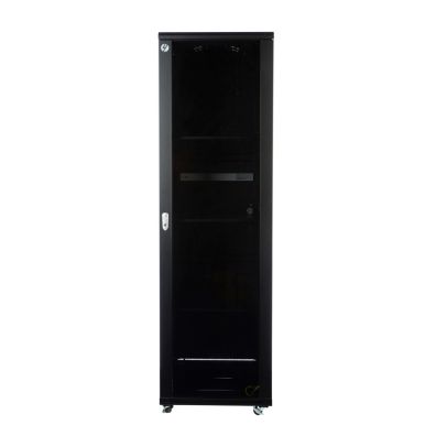 4Cabling 37RU 600mm Wide x 800mm Deep Free Standing Server Rack</br>FEATURES</br>Supplied Fully Assembled</br>Constructed from High-Quality Cold-Rolled Steel</br>Rails 2mm, frame and doors 1.2mm, panels, shelves and cable management 1.2mm</br>4-way Ceiling Mount Fan Kit</br>6-way Rack Mount Power Rail</br>40 sets of cage nuts</br>3 x fixed shelves</br>Lockable tempered glass front door, solid lockable steel side and back doors</br>Adjustable 19" L rails front and rear of server rack</br>Levelling feet and lockable castor wheels</br>Cable entry glands on the top and bottom</br>Earthed doors and side panels</br>Static loading capacity 800kg</br>Designed/built to ANSI-310-D, IEC 297-2, DIN 41491/41494 Standards</br></br>Direct Delivery Item