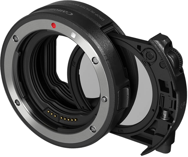 Drop-In Filter Mount Adapter EF-EOS R with Circular Polarizer Filter
