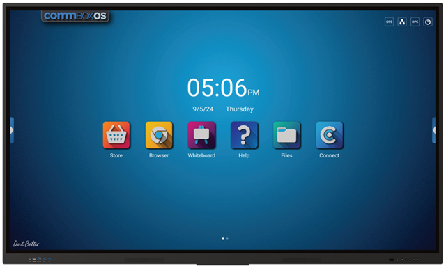 LCD IPS 4K Screen, Toughened Glass 3.2mm, Grade Mohs Level 8, IR Touch frame, D-LED Backlight, 16:9 Aspect Ratio, 400 cd/m2, 1200:1 Contrast Ratio, 60hz refresh rate, 178degree viewing angle, 6ms response time, 30,000 hrs screen life. 40 Touch Points, 1mm accuracy. 65"