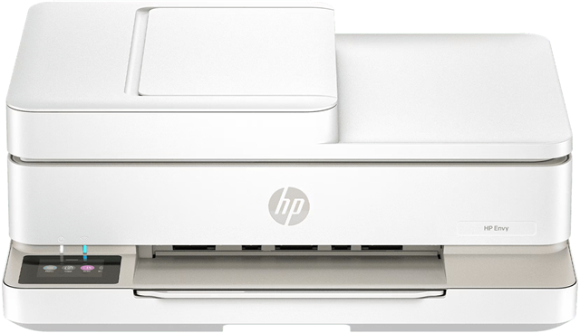 Choose HP+  at startup to receive extended warranty and other benefits. Will only work with new or recycled Genuine HP Cartridges. Print/Copy/Scan, USB/Dual Band WiFi, 10 ppm (Mono), 7 ppm (Colour), HP 68 Black Cartridge [7FP21TA ~160 Pages], HP 68 Tri-Colour Cartridge [7FP20TA ~120 Pages],