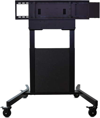 New and Improved Karter Combi, 2-in-1 (Wall Brace Stand and Mobile Stand) Motorised Stand.</br>The Karter Combi can be easily configured with wheels for mobility or securely wall-mounted, adapting to your needs effortlessly. Adjusting to your preferred height, whether for standing or sitting, work or teaching, is a breeze with its generous 500mm stroke, accommodating students of all ages and teachers of various heights.</br></br>With durable wheels for smooth mobility over doorways and playgrounds, tidy cable management, an adjustable mini PC mounting option, and a wired remote control for easy height adjustments, the Combi delivers unparalleled accessibility. It also features a stylish acoustic felt pocket for storing essential items, making it suitable for versatile applications beyond the classroom, accommodating screens up to 98 inches with quick and hassle-free assembly. </br></br>Other features include super-silent dual-actuators, adjustable PC bracket, adjustable wall-tether brackets, wired control panel, built-in USB control via stand app (available with compatible touchscreens), cable management ties and all parts included for either wall or mobile assembly.