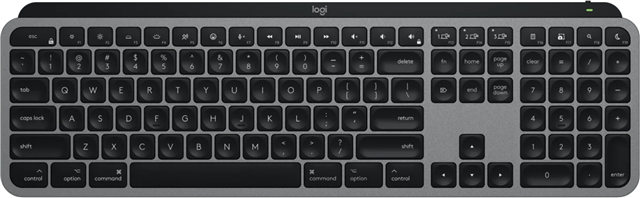 MASTERED FOR MAC</br>You'll get more functionality with a dedicated Mac key layout, matching finishes in Space gray, smart illumination, programmable keys on your keyboard and 8k DPI track-on-any-surface sensor, and the ability to scroll 1000 lines per second with your mouse.</br></br>FAST FLUID PRECISE TYPING</br>Type with confidence and speed with spherically-dished keys shaped for your fingertips, minimizing the chances of a mistype, while increased key stability reduces noise.</br></br>SCROLL 1,000 LINES PER SECOND</br>MX Master 3S for Mac wireless mouse with MagSpeed, Logitech's fastest and most precise scroll wheel also with an 8K DPI sensor that tracks anywhere - even on glass.</br></br>AUTOMATE REPETITIVE TASKS</br>Easily create and share time-saving Smart Actions shortcuts to perform multiple actions with a single keystroke with the Logi Options+ app.</br></br>SMART ILLUMINATION MADE SMARTER</br>Backlit keys light up when your hands approach the keyboard and automatically brighten or fade to suit your environment. Control on MX Keys S backlighting duration and brightness in Logi Options+.</br></br>MORE COMFORT. DEEPER FOCUS.</br>Both wireless keyboard and mouse are engineered for hours of work. Stable keyboard with an optimum angle and mouse sculpted for your hand for better wrist posture. The included palm rest reduces pressure on the wrist for all-day comfort.</br></br>NEVER COMPROMISE. CHOOSE RECYCLED</br>There is no reason to compromise performance with sustainability. That's why our products are made with high quality