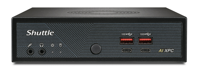 AI XPC, Intel ® Meteor Lake Core Ultra 9 185H processor, 2x DDR5, 3x M.2 2280, 2x HDMI, 2x DP, 8x USB, 4x 2.5G LAN, 1x M.2 2230, Built in Neural Processing Unit (NPU) & Intel APC GPU