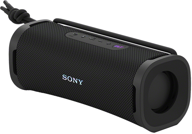 Big sound, small size. Experience enhanced bass and powerful sound built into a compact package. Complete with multi-way strap for ease of use, take your water, dust and shock resistant speaker anywhere for longer, thanks to a long battery life. Black</br>