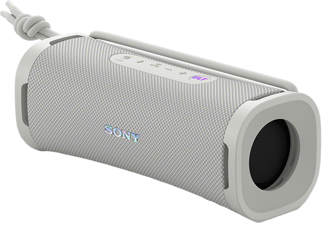 Big sound, small size. Experience enhanced bass and powerful sound built into a compact package. Complete with multi-way strap for ease of use, take your water, dust and shock resistant speaker anywhere for longer, thanks to a long battery life. Off White</br>