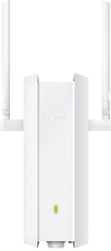 AX1800 Indoor/Outdoor Wi-Fi 6 Access Point (EAP625-Outdoor HD)</br>•	Up to 1.8 Gbps WiFi 6 Speeds: 574 Mbps on 2.4 GHz + 1201 Mbps on 5 GHz.*1</br>•	Supports WiFi 6 technologies, such as 1024-QAM, OFDMA, etc.*2</br>•	High-density connectivity up to 1,000+ clients.*3</br>•	Long-range coverage with the high-power amplifier and 2× detachable antennas.</br>•	Advanced Functions: Centralized management, Omada mesh, and seamless roaming.*4</br>•	PoE+ Powered: Supports both 802.3at PoE (adapter not included).</br>