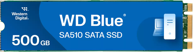 PCIe 6Gb/sec, 500GB, M.2 Internal Solid State Drive.