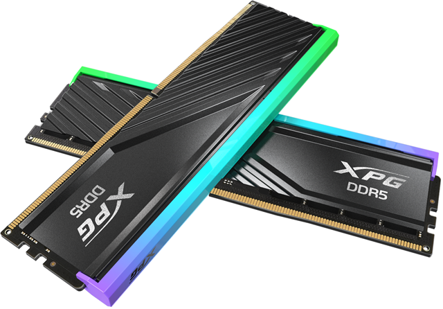 XPG Lancer Blade 64GB (2 x 32GB) 288-Pin PC RAM DDR5 6000 (PC5 48000) Desktop Memory 6000MT/s 32GB CL 30-40-40 AX5U6000C3032G-DTLABRBK </br></br></br></br>
