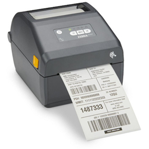 Zebra Thermal Transfer Printer (74/300M) ZD421/203 DPI/USB/Modular Connectivity Slot/BTLE5 APAC Cord Bundle/Swiss Font</br>