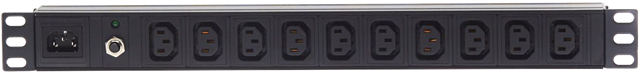 4Cabling 1RU 10 Way C13 10A Outlet Horizontal PDU Rack Mount Power Rail with C14 Inlet</br></br>Designed to manage power supply within 19-inch server racks, this rackmount PDU (Power Distribution Unit) conveniently provides up to 10 x C13 outlets for equipment within a network cabinet. Mounting holes are located on both ends of the unit making it suitable for horizontal mounting on the inside of the server cabinet.</br></br>FEATURES</br></br>    Includes 2m IEC C13 (Female) to Australian AC Mains Socket (Male) 3-Pin Power Cable</br>    Rear vertical keyhole mounting buttons</br>    Mounting holes at both ends of the unit</br>    Can be mounted both horizontally or vertically</br>    Overload protection</br>    Package includes: 4 x sets of cage nuts</br></br>Direct Delivery Item from Supplier when Purchased with a 4Cabling Server Rack