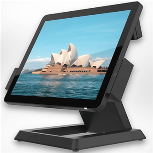 Intel J6412 15" PCAP Touchscreen Point of Sale Kiosk, 16GB RAM, 128GB SSD, Windows 10 IoT Preinstalled and activated, 3x RS232 via RJ50, 4x USB 2.0, 2x USB 3.0, 1x USB 2.0 w/ 24V