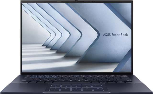 Asus Expertbook, 14”, OLED (2880 x 1800), 400nits, Glossy display, Intel® Core™ 7 Processor 150U 1.8 GHz, 32GB LPDDR5X, 512GB M.2 2280 NVMe™ PCIe® 4.0 SSD, 1080p HD camera with privacy shutter, Wi-Fi 6E(802.11ax) (Dual band) 2*2 + Bluetooth® 5.3, FingerPrint, Backlit Chiclet Keyboard, 1x USB 3.2 Gen 2 Type-A, 2x Thunderbolt™ 4, compliant with USB4, supports display / power delivery, 1x micro HDMI (RJ45 lan), 1x HDMI 2.1 TMDS, 1x 3.5mm Combo Audio Jack, 0.97 kg, Star Black, Windows 11 Pro.</br></br>Three Year On Site Warranty– Ph 0800 278 788 </br></br>