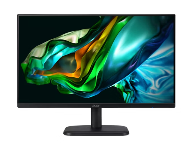 24.5” Display with a FHD (1920x1080) resolution, IPS, 120Hz, 1ms (VRB), ZeroFrame design, 100 x 100 mm VESA, VGA, HDMI, 1 x HDMI cable 3 Year Warranty</br>