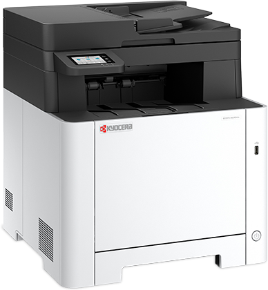 ECOSYS MA2101CWFX A4 Colour Laser MFP - Print/Scan/Copy/Fax (21ppm)</br>TK5484 Value Toners TK5484K Black Toner [~1,250 Pages, TK-5484K, KY5701], TK5484C/M/Y Colour Toners [~1,250 Pages, TK-5484C/M/Y, KY5702/3/4]</br>TK5494 Standard Toners TK5494K Black Toner [~2,800 Pages, TK-5494K, KY5705], TK5494C/M/Y Colour Toners [~2,400 Pages, TK-5494C/M/Y, KY5706/7/8]</br>PF5110 Additional Paper Tray [KC5296,250 Sheet, A4]</br>No Duplex Scan</br>2 year return to base warranty standard.</br>2-year onsite warranty upgrade - KY9131</br>3-year onsite warranty upgrade - KY9132