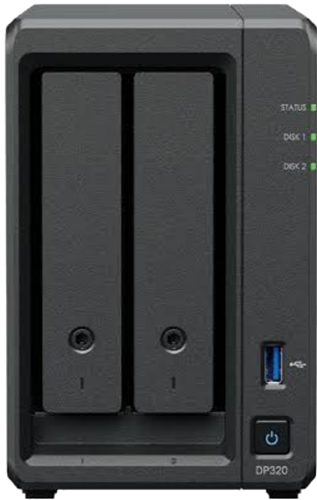 Pre-configured back-up appliance, flexible recovery, ransomware defense.</br>2-Bay NAS, AMD Ryzen R1600, 8GB RAM (expandable to 32GB), 2x 8TB HDD, 2x 1GbE</br>
